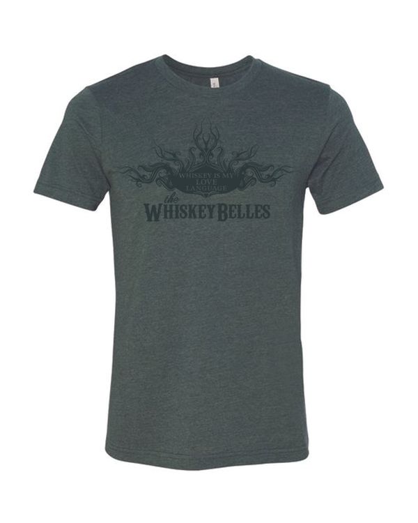 T-Shirts - Green Whiskey is my Love Language