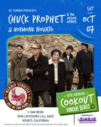 Chuck Prophet & the Mission Express + Dan Bern (Cookout Concert Series)