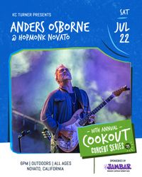 Anders Osborne (band) (Cookout Concert Series) - SOLD OUT!