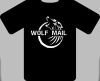Wolf Mail Classic Black T