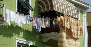 PCD is always a sucker for laundry wafting in the breeze. Shot in Quiliano, on the Italian Riviera, during production of "Finding Nemo's Garden." PCD Photo
