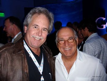 PCD and singer/songwriter Jimmy Buffet chat at the California Academy of Sciences during an event marking the launch of Ocean in Google Earth. Paul was one of the original three filmmakers selected to create content for the platform. Photo: Drew Alston
