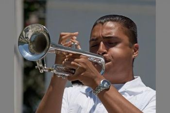 El trompetista, Josue Caravantes
