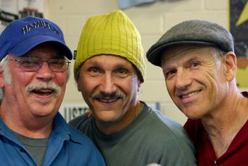 dave hamilton, me and bill iberti
