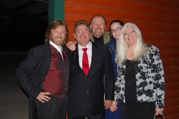 Carnesville, GA--We just sang our hearts out! Oh,Whoa,Whoa,Whoa!(LtoR) Michael Combs, Gerald Sweatman, Tom, Troye,and Cheryl Dalton
