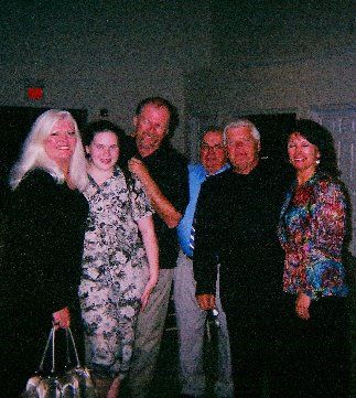 L-R: Cheryl, Troye and Tom Dalton with Pastor Harold Davis, Dr. Mark Duplantis (younger brother of Jesse Duplantis) and Helen Duplantis.
