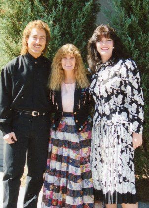 Mark Statler, Grand Ole Opry star Skitter Davis and Cheryl
