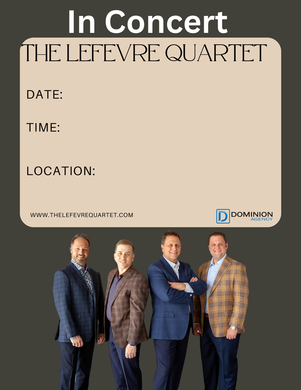 The LeFevre Quartet PRESS KIT