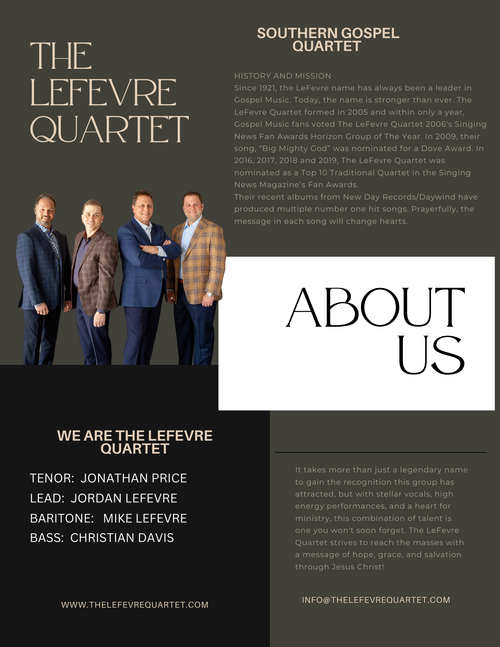 About the LeFevre Quartet