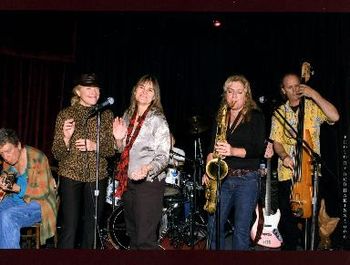 Elvin Bishop, Angela Strehli, Rita Thies & Sam Page at Rancho
