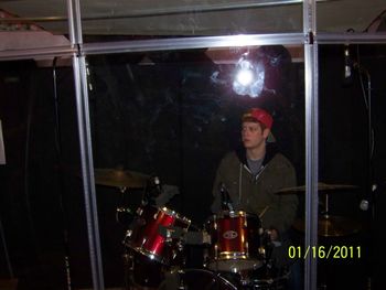 Alex drummer of Firewise
