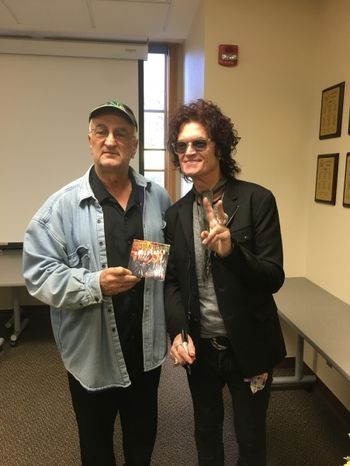 DEEP PURPLE'S BASSIST GLENN HUGHES & WHISKYSAM
