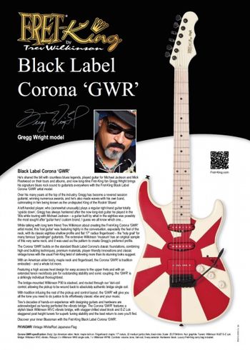 My GWR Signature guitar
