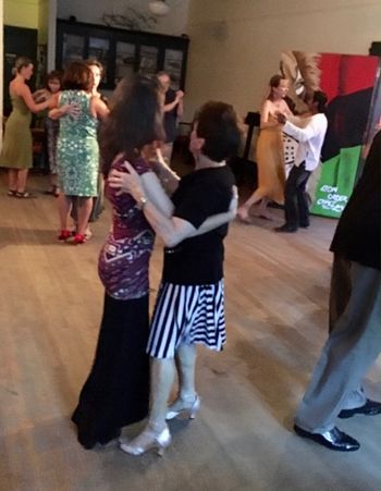 Tango dancing to the music of De la Noche
