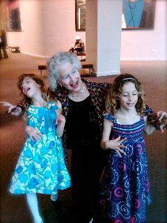 Marilynn w/ Anna & Audrey, Jazz @ Lincoln Center Recital April '10
