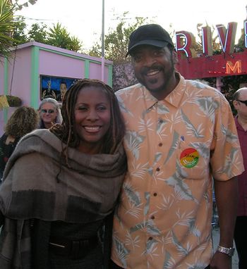 Rahmlee with Brenda Russell
