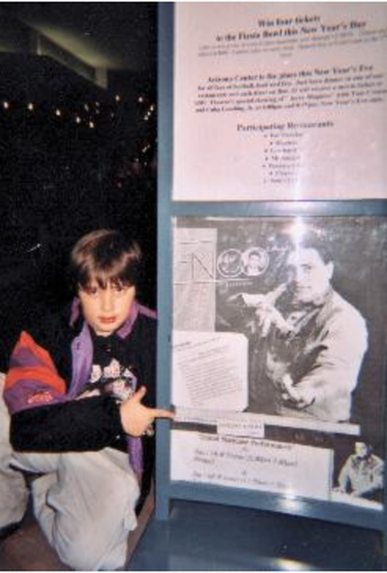 A very young FAN
