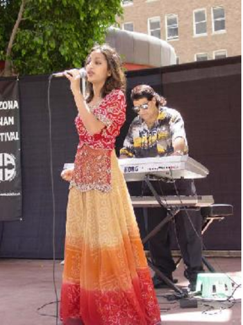 Super Talented NISHA Kataria sings to E N O O's Music
