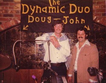 1977 - "The Dynamic Duo"  Me & John Kinshaw
