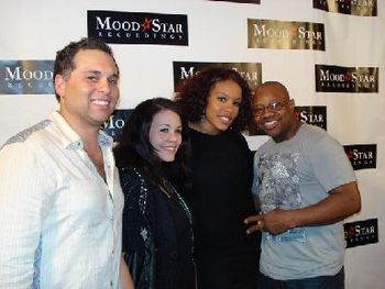 Co-Md's Lamont and  Kevin Teasley with Lina after CD Release Concert 2008!
