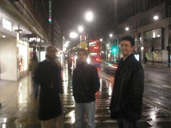 Hilary Duff band on the Streets of London in the Rain; Surya-Keys; Nando-Bass; Dave-Guitar!
