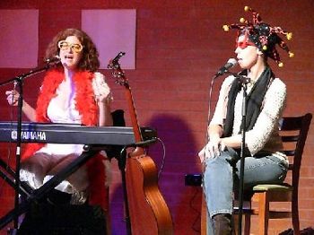 With Erin O'Brien at the Brink Lounge, Halloween 2008
