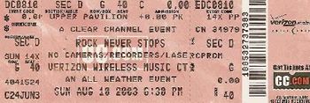 I won tickets to this show on the radio.  It featured Whitesnake, Kip Winger, Warrant, and Slaughter.  Reminded me of the good old days.
