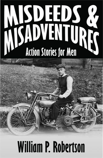 Inspired by Ernest Hemingway, Robertson uses personal experience as a springboard for his fiction. His hunting, fishing, and blue collar tales are based on actual events.
