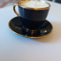 Mini Teacup and saucer candles by Molly! 