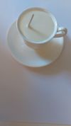 Mini Teacup and saucer candles by Molly! 