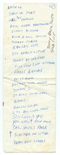 OLD SDS SONGLIST
