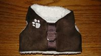 H #105 -Dark Brown Soft Suede Exterior/White sherpa lining.