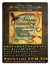 GONE COUNTRY LASSOS VOLCANO