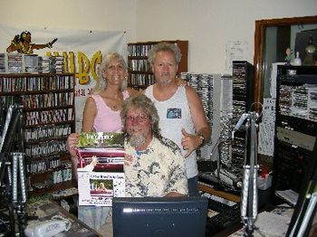 Brad, Lou Ann & Gregg, KHBC RADIO, HILO
