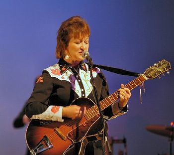 Carolyn Performing at the AWA Awards Show
