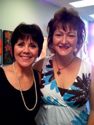 Actress Joyce DeWitt (From Three's Company) and Carolyn
