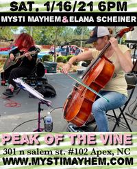 Mysti Mayhem and Elana Scheiner on cello