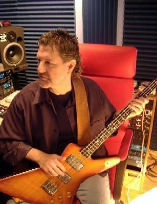 Dave recording a track for Tafoya

