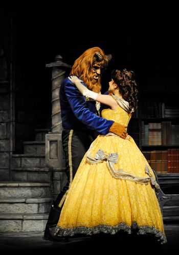 With Amy Wallis. Beauty & the Beast @ the Arts Club (photo by David Cooper)

