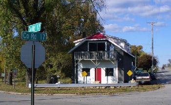 The new Witoka Contemporary where highways 12 and 17 meet just outside Winona, MN - home to Art Works USA and The eXperimental Art Research Terminal (XART)
