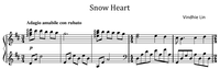 Snow Heart - Music Sheet