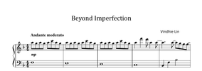 Beyond Imperfection - Music Sheet