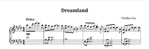 Dreamland - Music Sheet