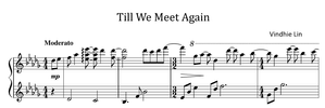 Till We Meet Again - Music Sheet