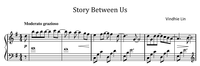 Story Between Us - Music Sheet