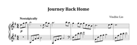 Journey Back Home - Music Sheet