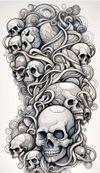 Skulls mobile wallpaper (283 images)