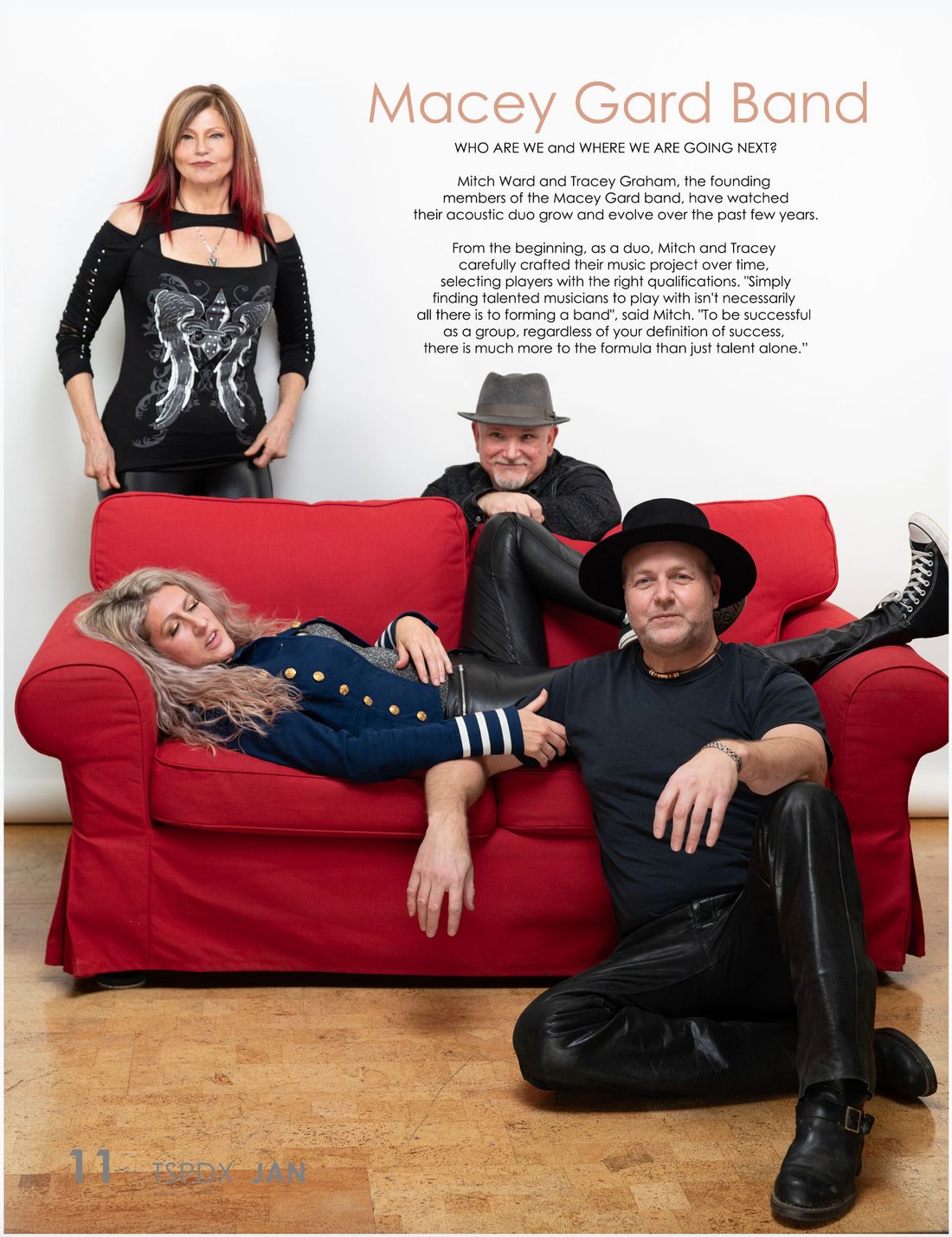 Macey Gard Band EPK (Electronic Press Kit)