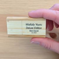 Wistfully Yours: Deluxe Edition Bamboo USB Flash Drive