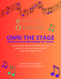 Workshop: Own the Stage - Teens